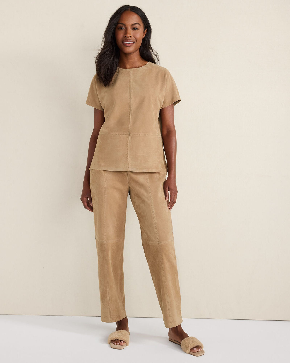 SUEDE TEE | Talbots