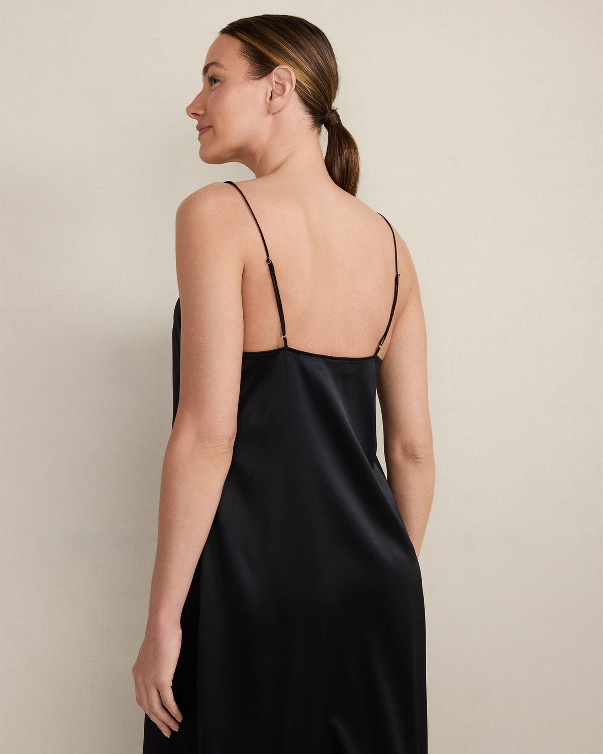 WASHABLE SILK PLEATED CHEMISE | Talbots