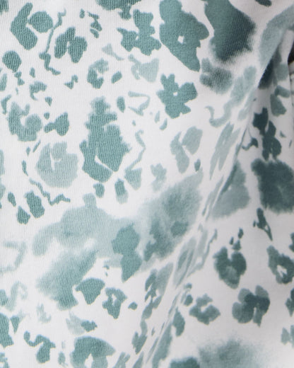 ORGANIC COTTON JERSEY BLURRED FLORAL PAJAMA PANTS | Talbots