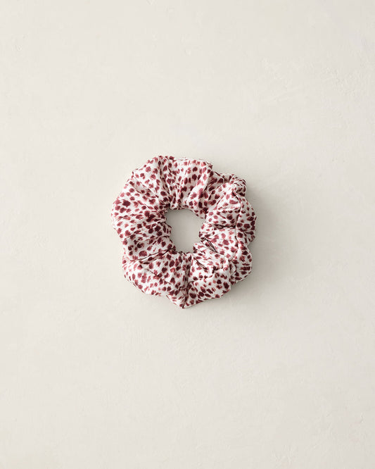 WASHABLE SILK ANIMAL DOT SCRUNCHIE | Talbots