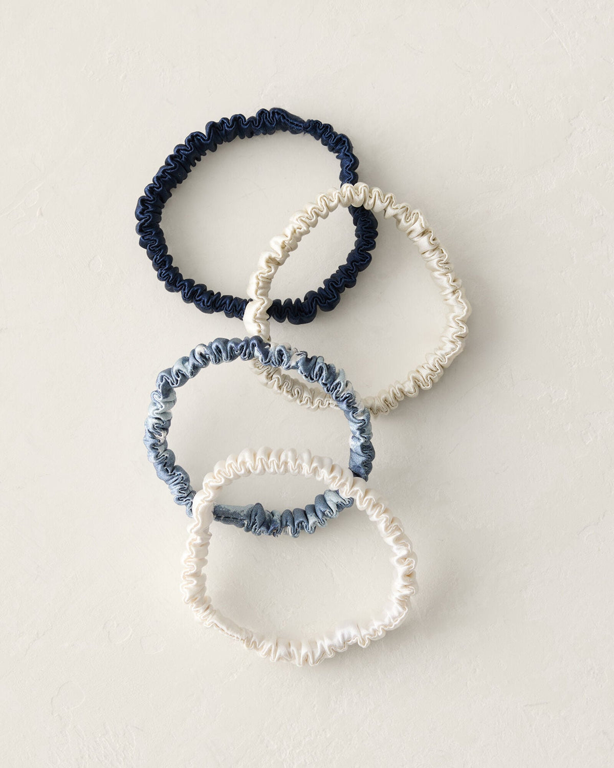 WASHABLE SILK HAIR TIES — WAVE MULTI | Talbots