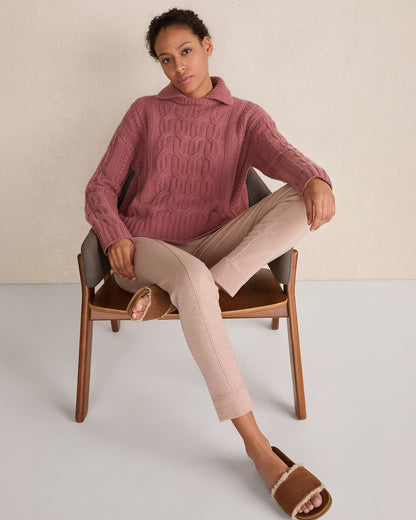 SUEDE AND SHERPA MOLDED SLIDES | Talbots