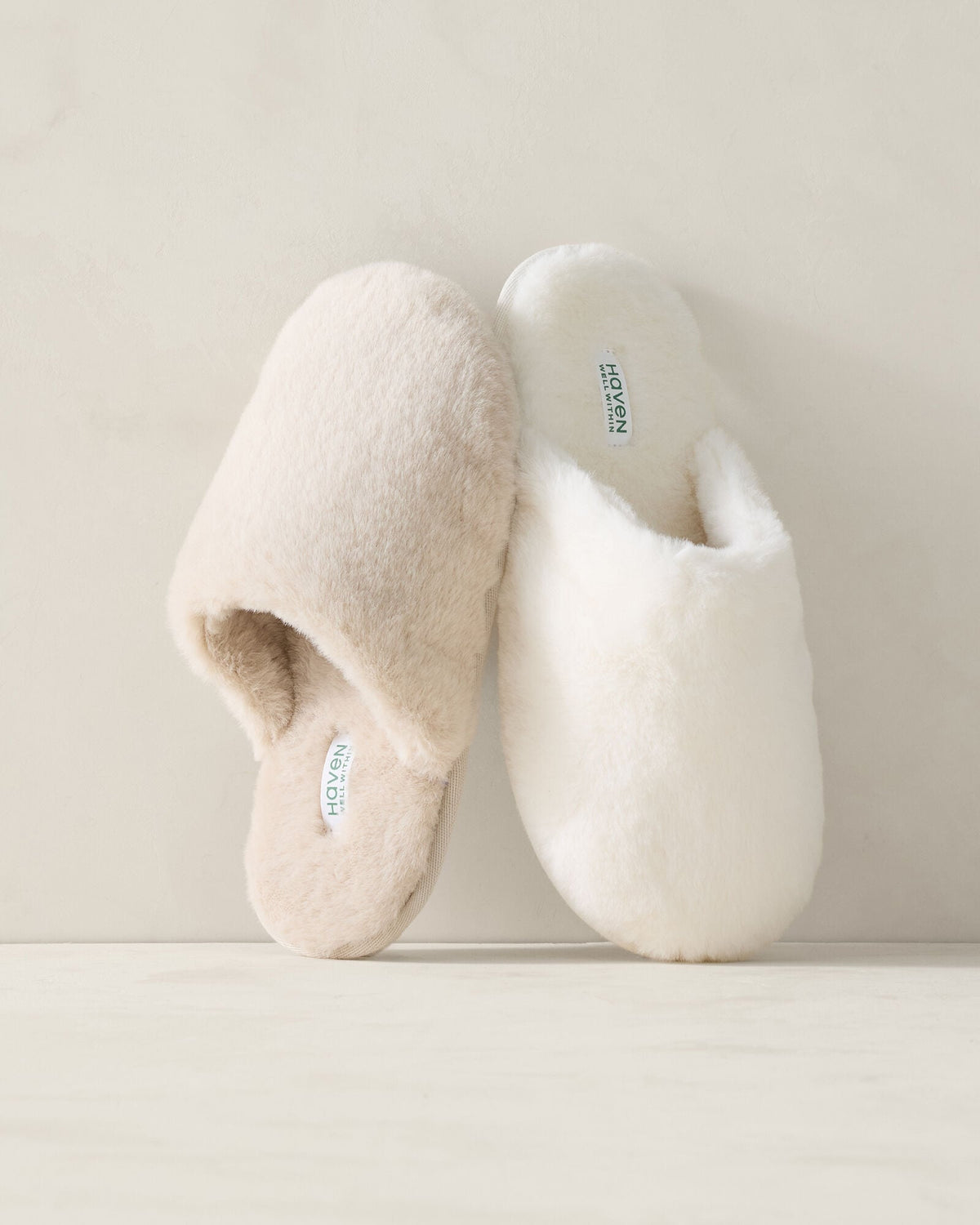FAUX FUR SLIPPERS | Talbots