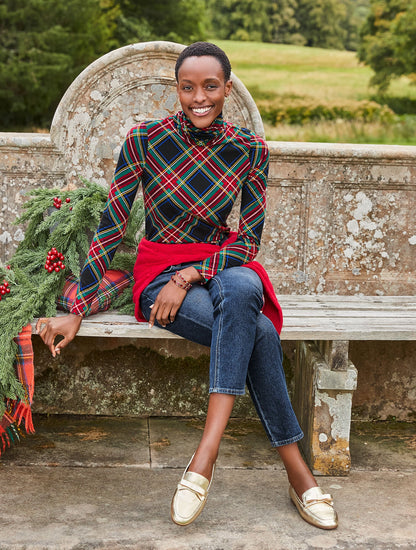CLASSIC TURTLENECK - JOLLY TARTAN | Talbots