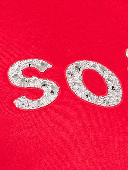 EMBELLISHED CREWNECK SWEATSHIRT - SOIRÉE | Talbots