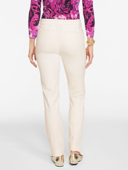 STRAIGHT LEG STRETCH VELVETEEN PANTS | Talbots