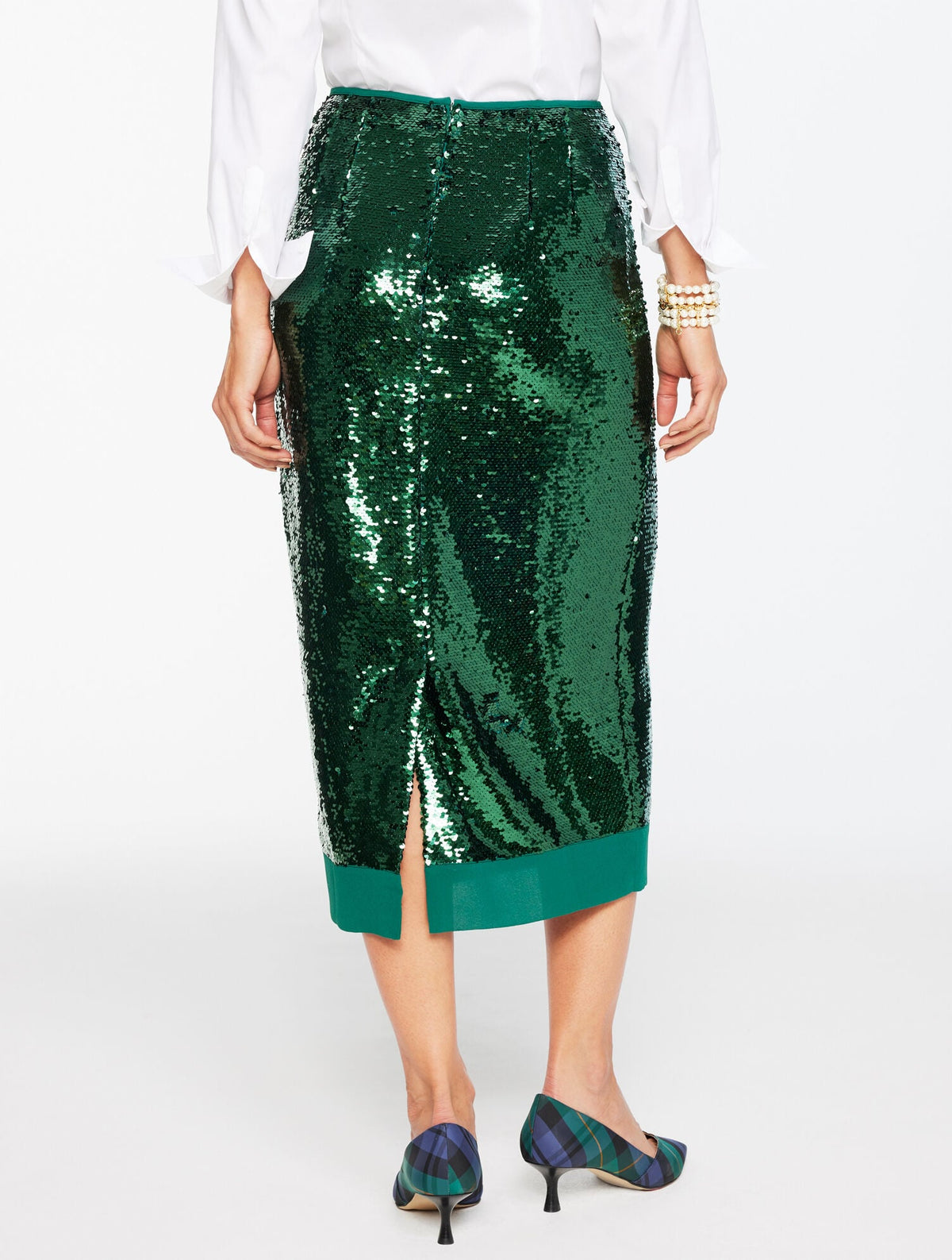 SEQUIN PENCIL SKIRT | Talbots