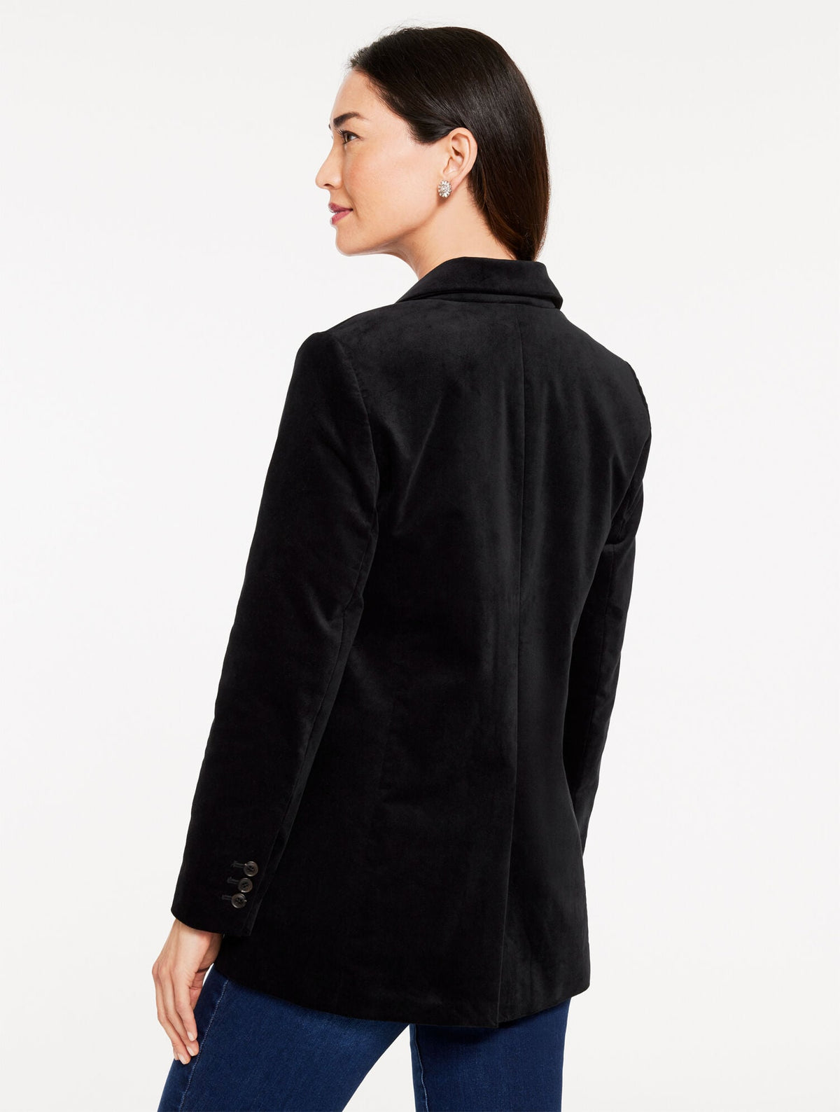 MODERN VELVETEEN BLAZER | Talbots