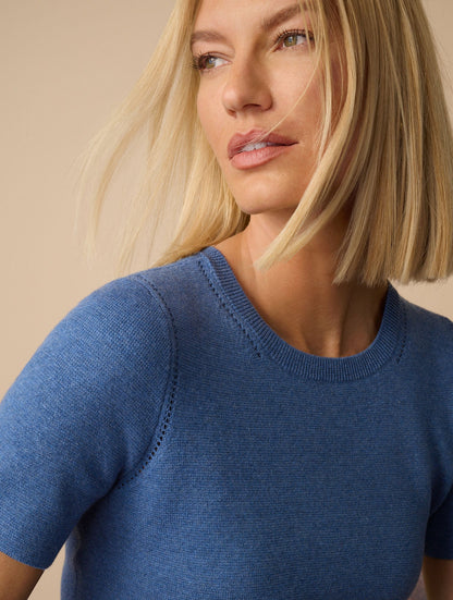 SWEATER STUDIO CREWNECK TEE | Talbots