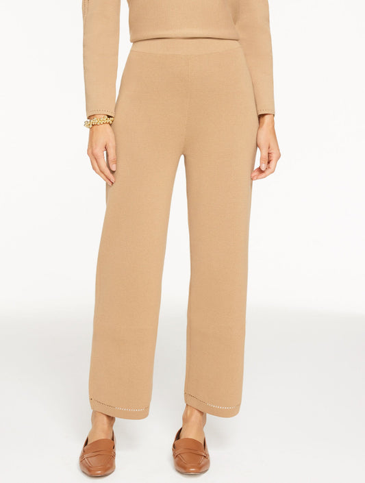 STRAIGHT LEG SWEATER STUDIO PANTS | Talbots