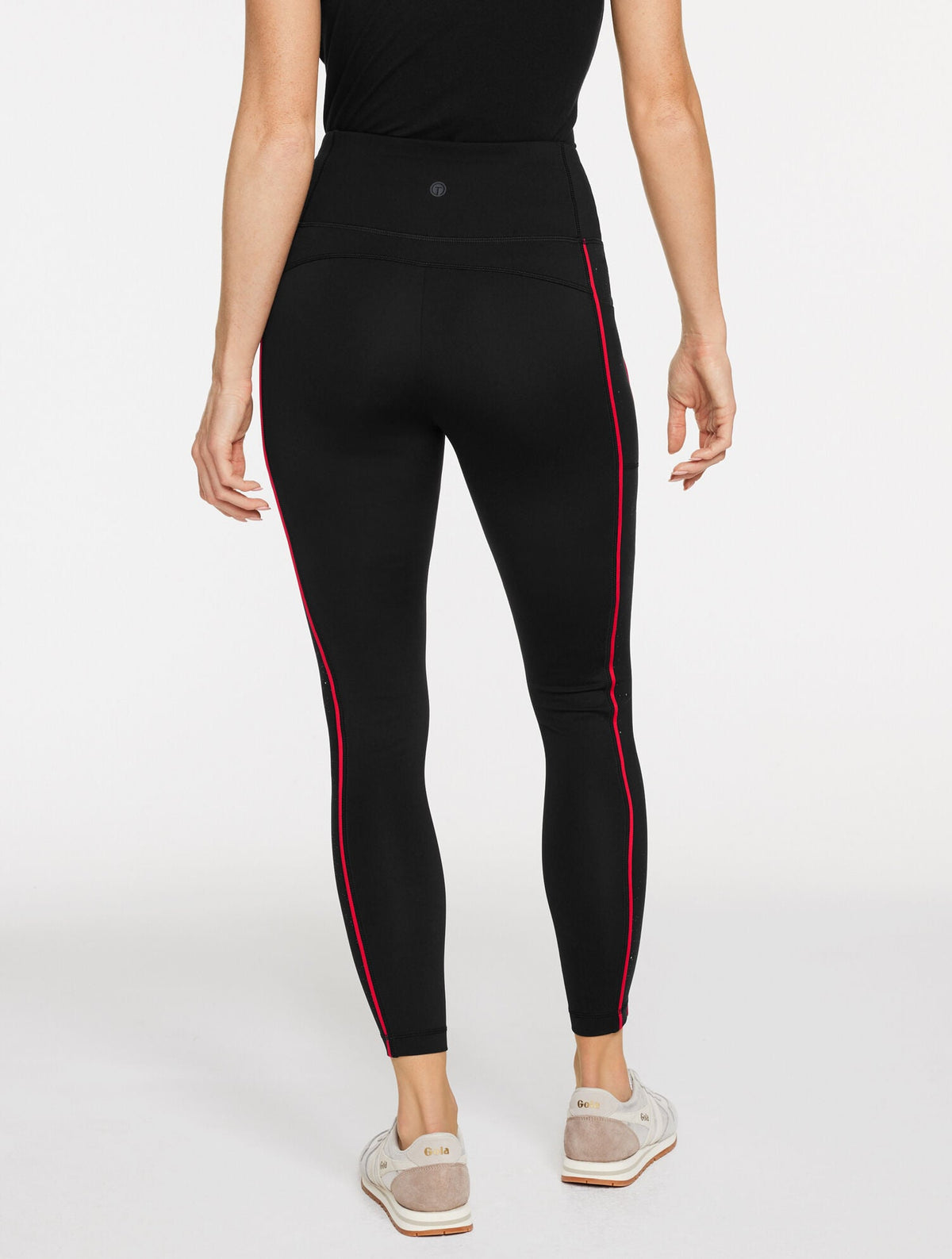 LUXE FLEECEBACK LEGGINGS - GLEAMING DOTS | Talbots