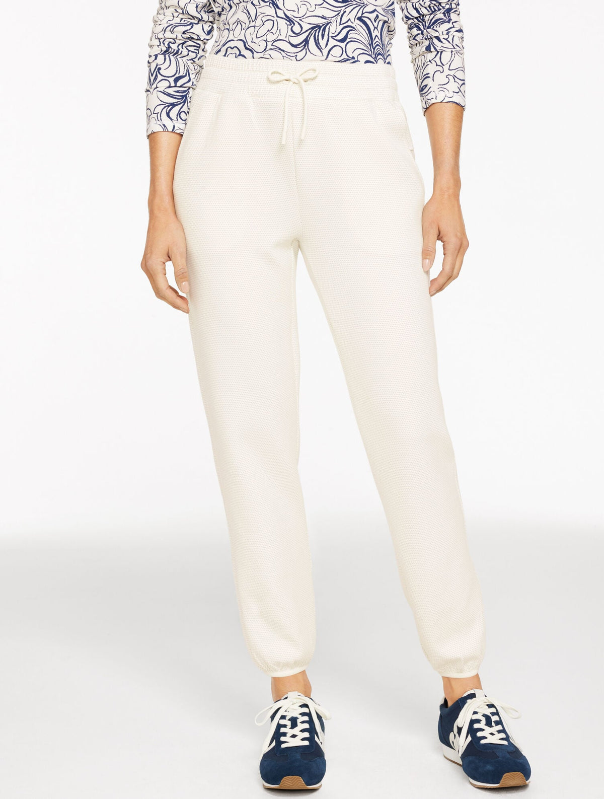 AIRKNIT STRETCH MESH JOGGERS | Talbots