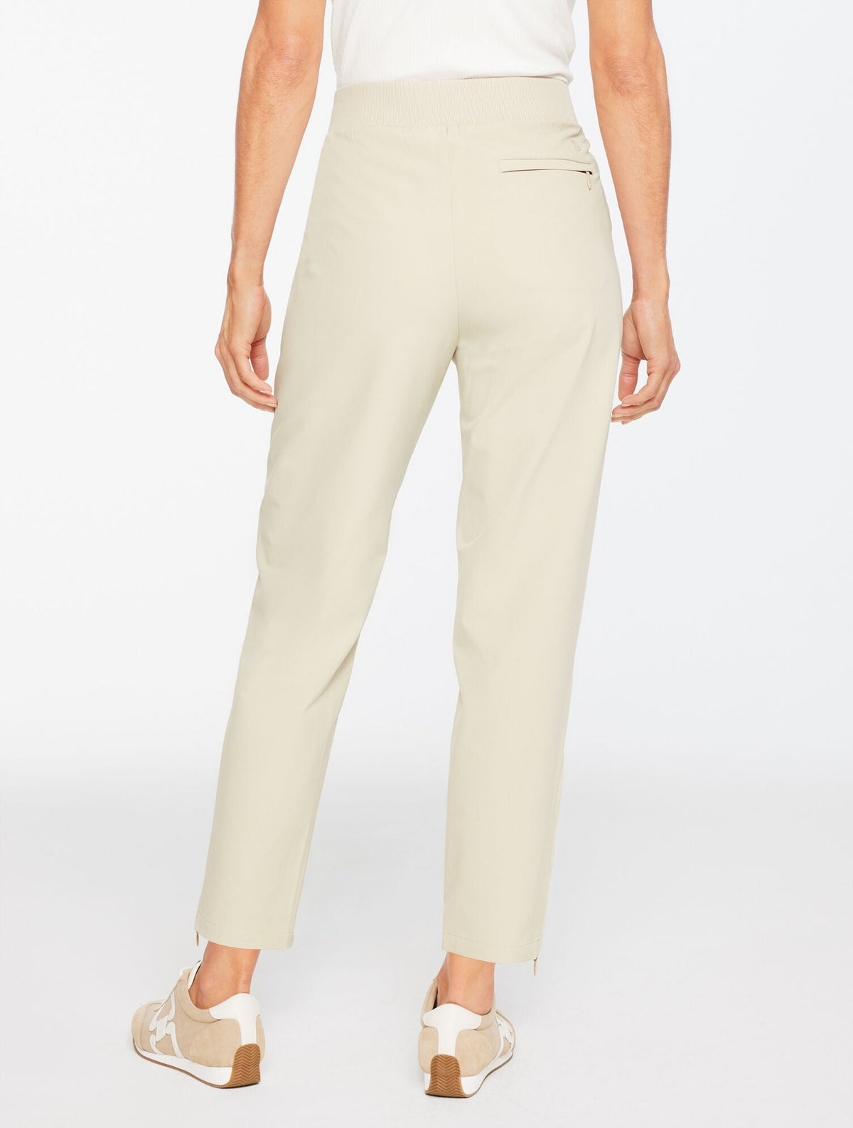 WOVEN TAPER LEG PANTS | Talbots