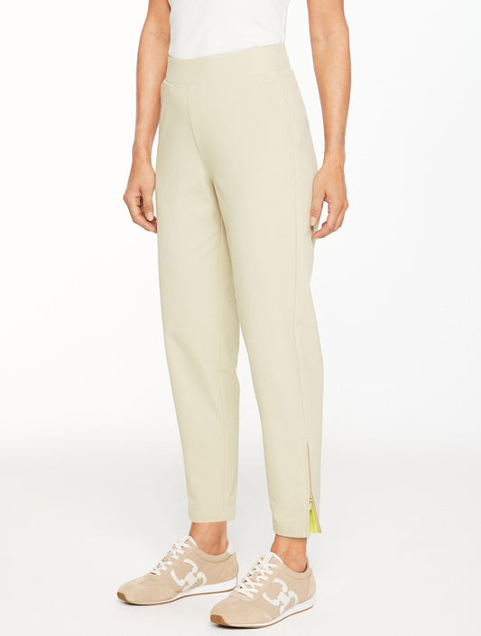 WOVEN TAPER LEG PANTS | Talbots