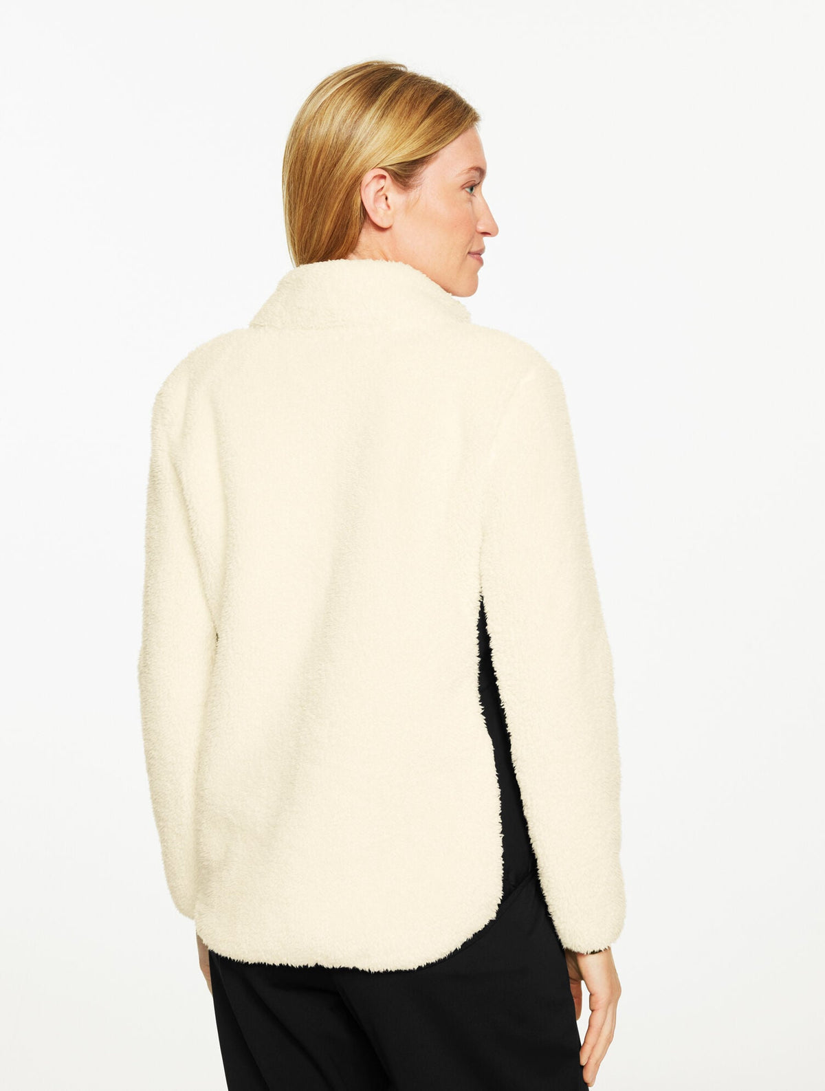 COZY SHERPA JACKET - COLORBLOCK | Talbots