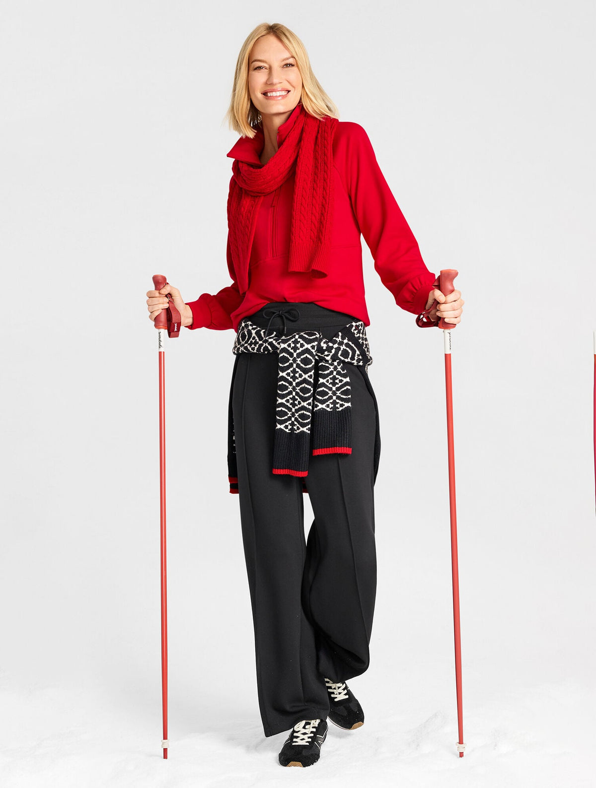 COZY CLOUD HALF-ZIP PULLOVER | Talbots
