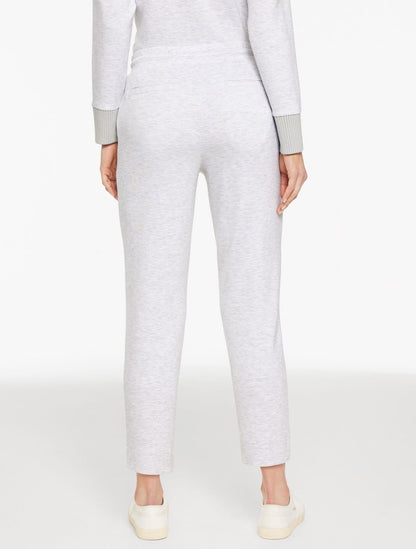 AIRKNIT STRETCH TAPERED LEG PANTS - HEATHERED | Talbots