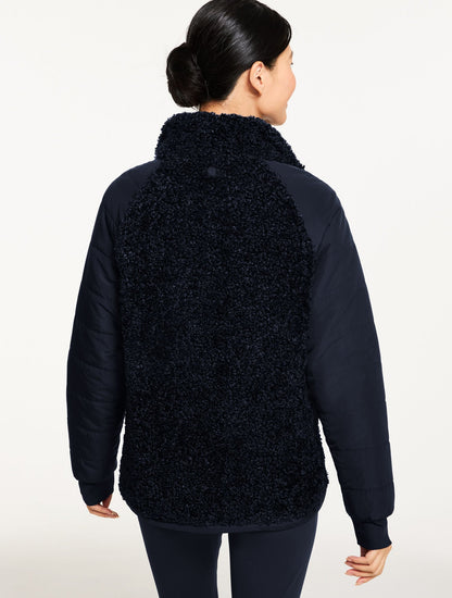QUILTED SHERPA JACKET | Talbots