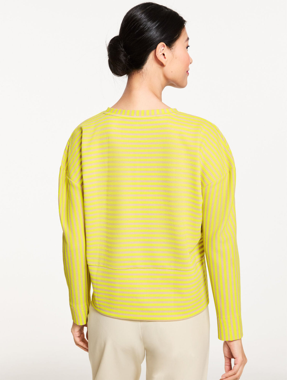 CREWNECK PULLOVER - RESOLUTION STRIPE | Talbots