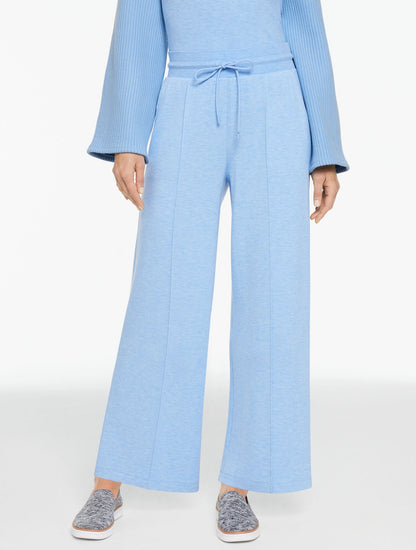 AIRKNIT STRETCH WIDE LEG PANTS | Talbots