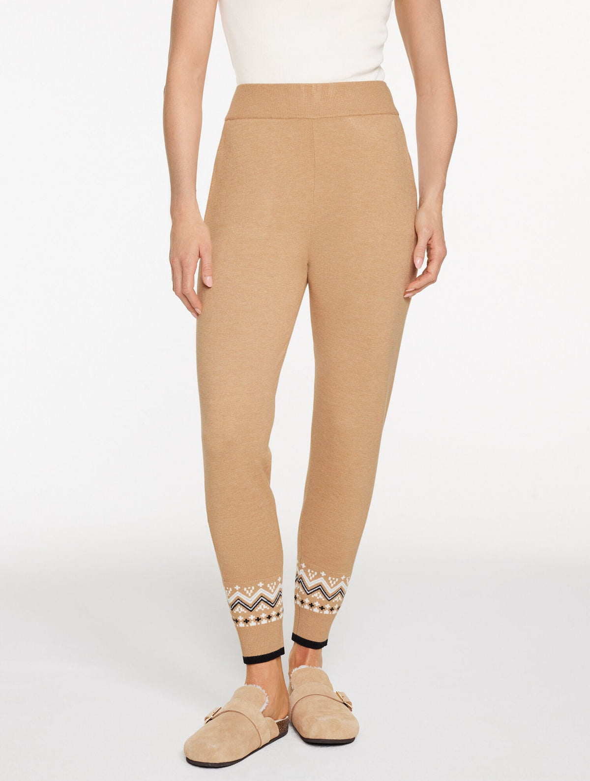 SWEATER JOGGERS - NORDIC FAIR ISLE | Talbots
