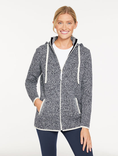 HOODED SWEATER - MARL | Talbots