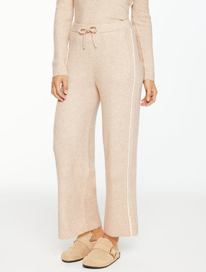 WIDE LEG SWEATER PANTS - TIPPED | Talbots