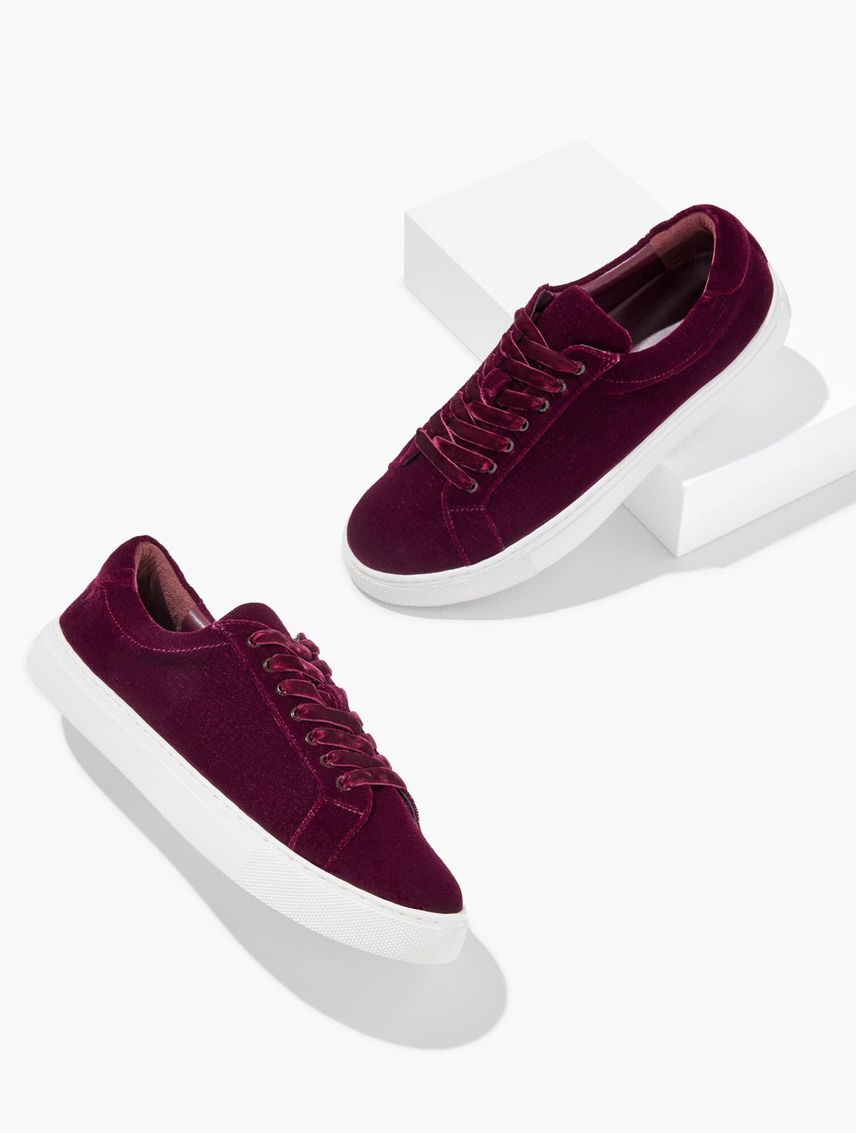 AUBREY VELVET SNEAKERS | Talbots