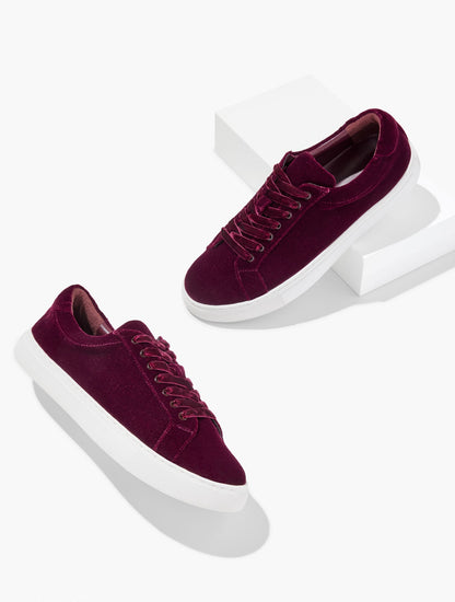 AUBREY VELVET SNEAKERS | Talbots