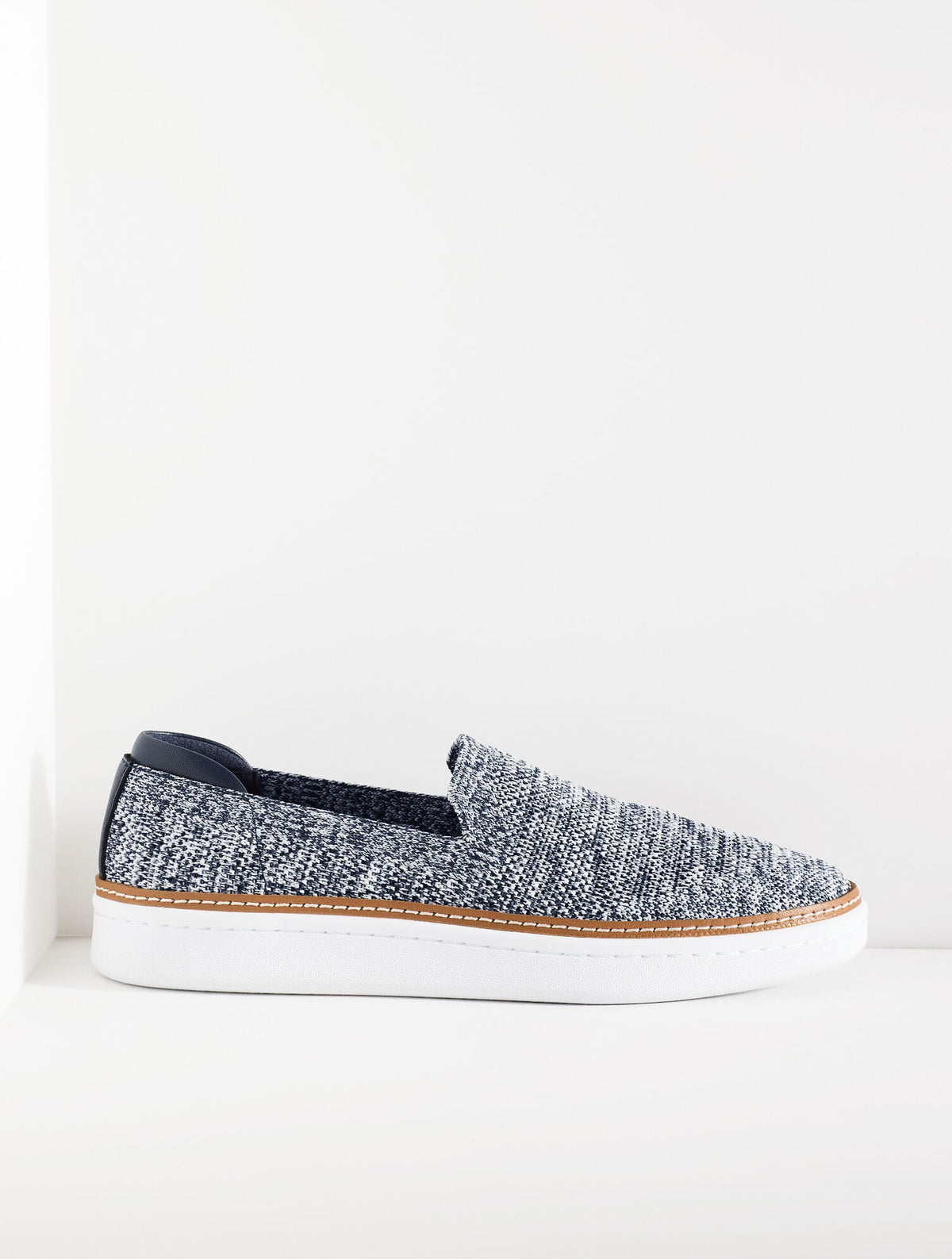 BRITTANY KNIT SLIP-ON SNEAKERS - MARLED | Talbots