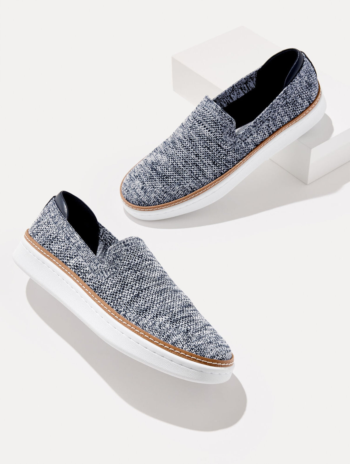 BRITTANY KNIT SLIP-ON SNEAKERS - MARLED | Talbots