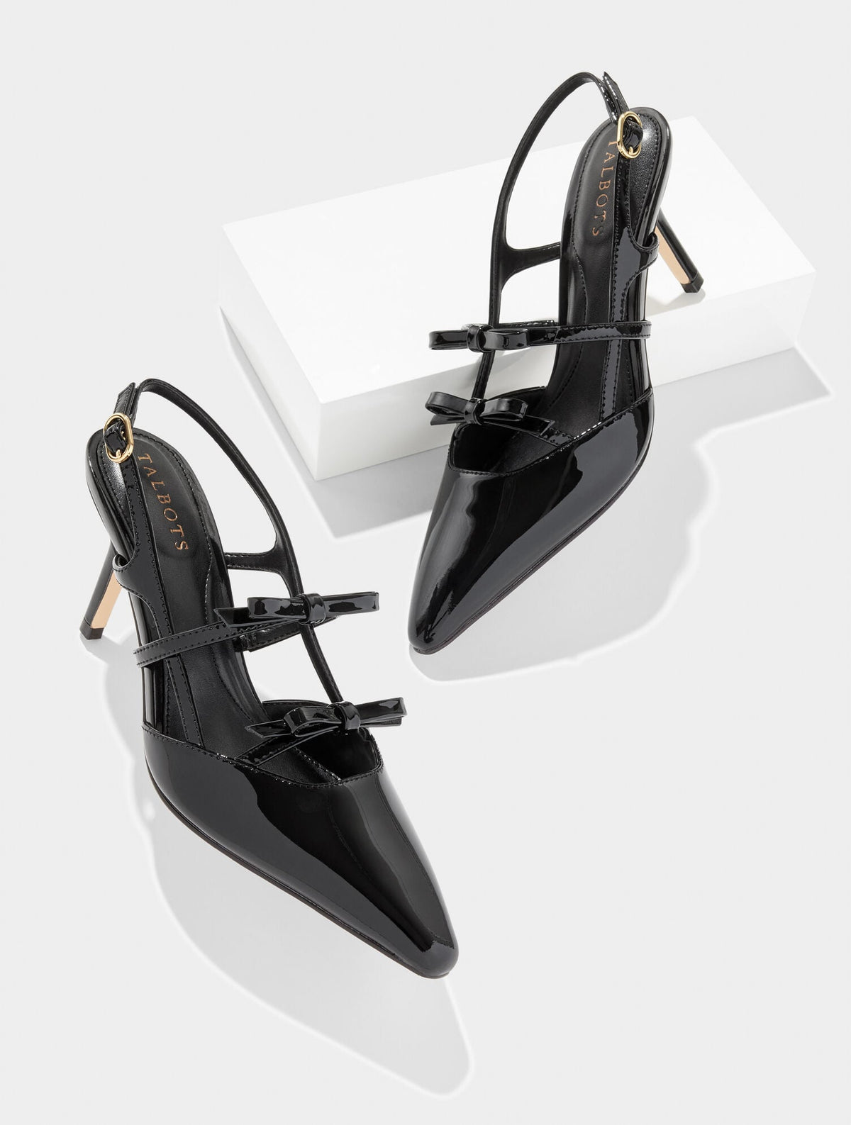 LIBBY SLINGBACK PATENT LEATHER PUMPS | Talbots