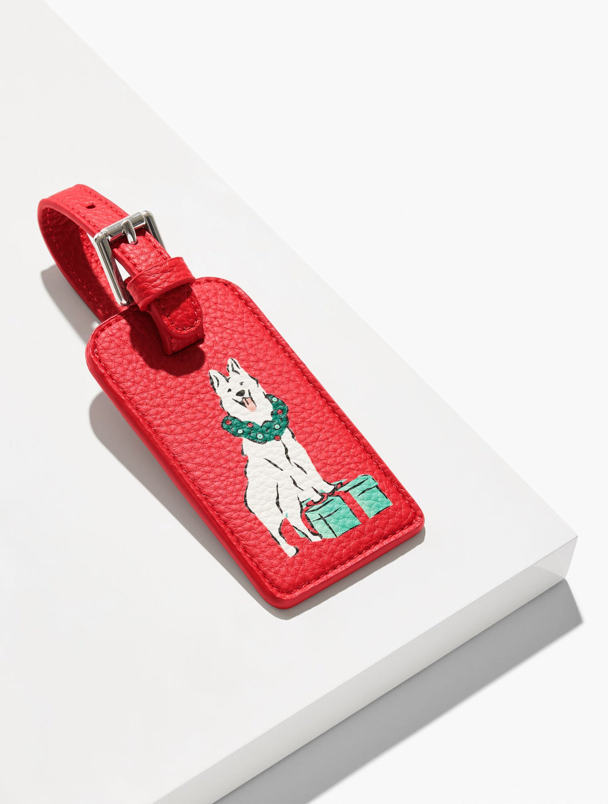 CHRISTMAS DOG LUGGAGE TAG | Talbots