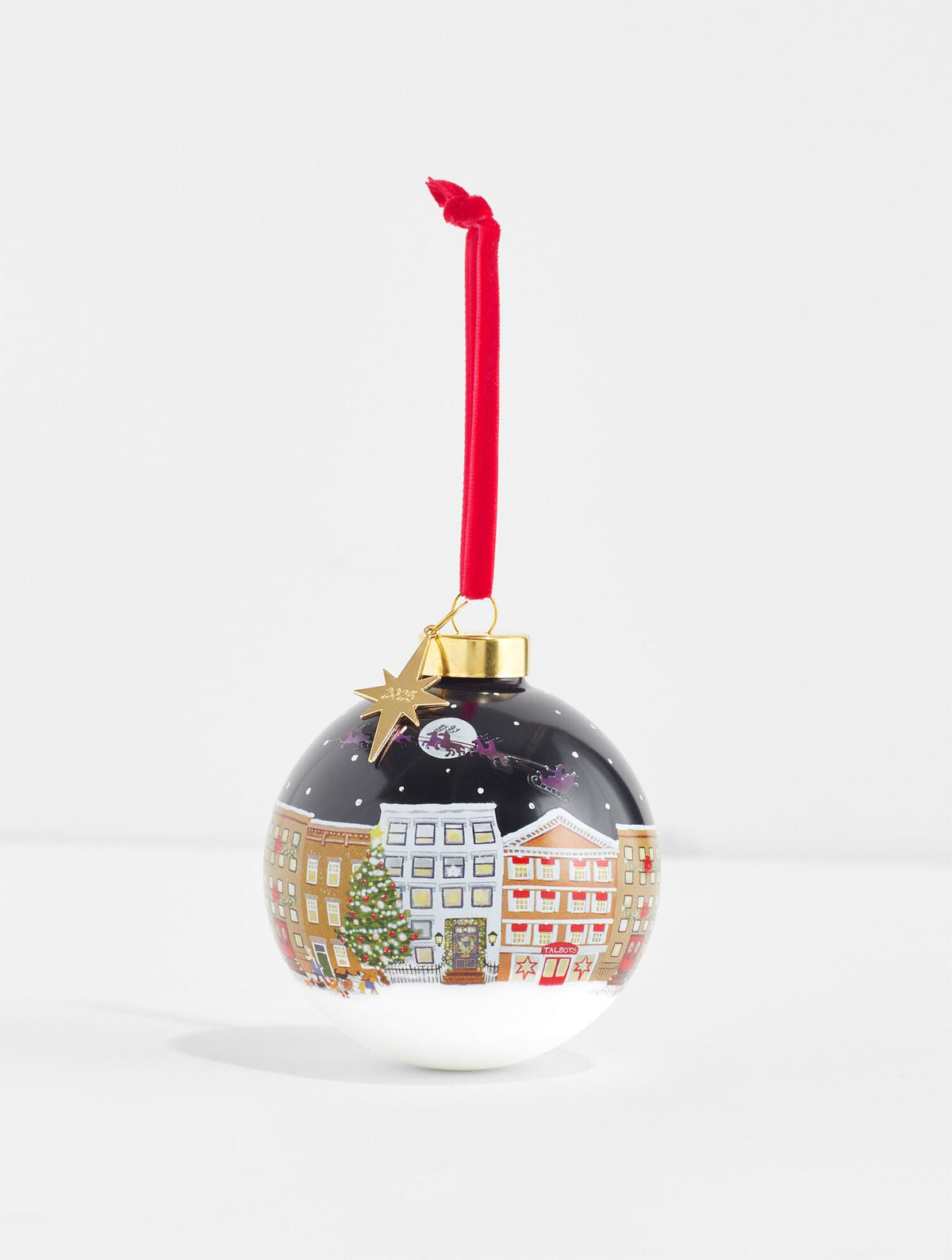 SANTA IN THE CITY ORNAMENT | Talbots