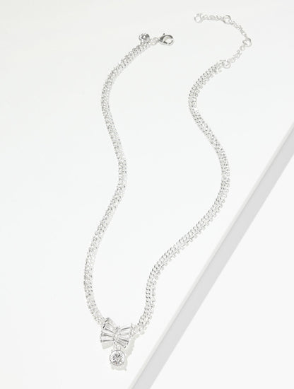 EMBELLISHED PENDANT NECKLACE | Talbots