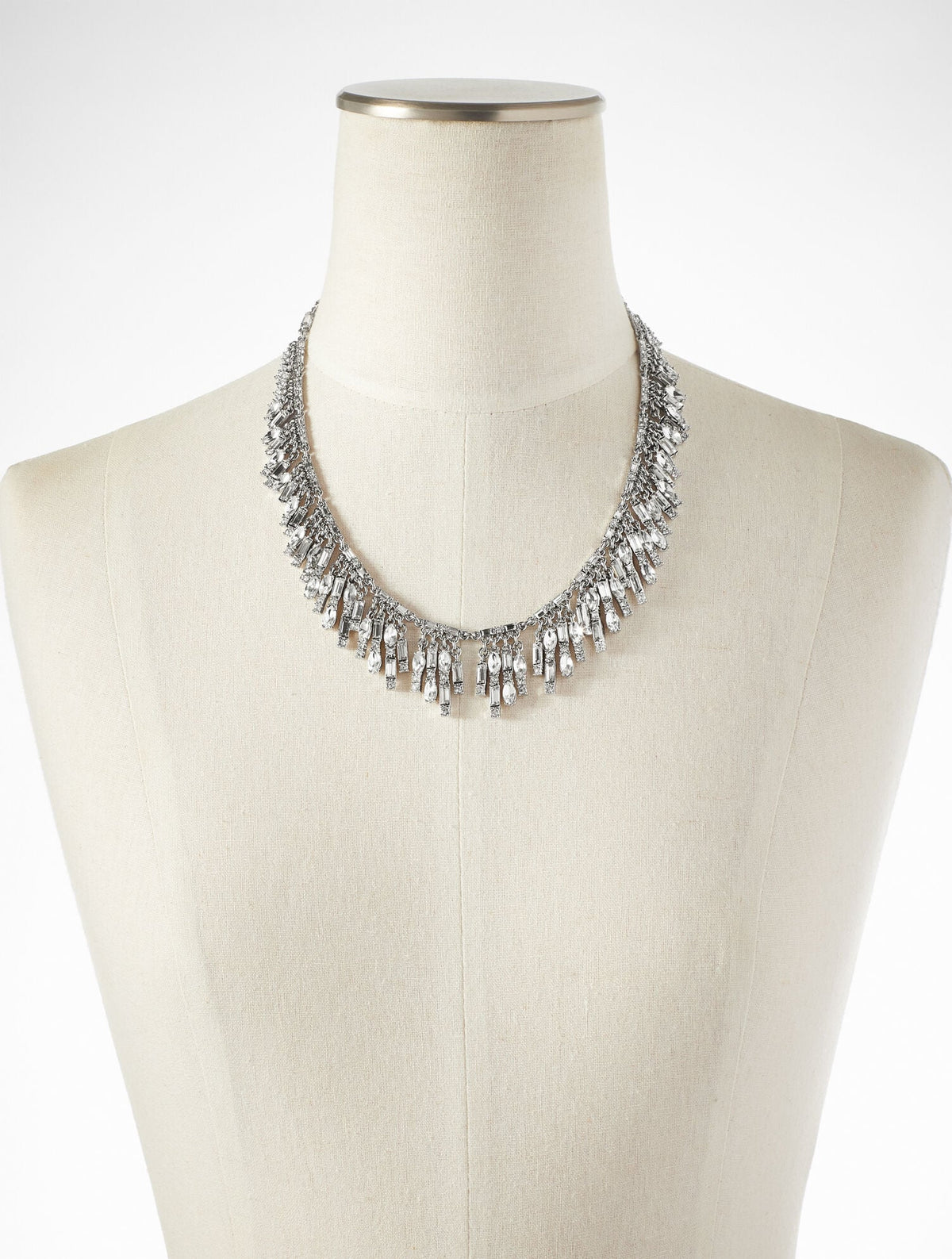 BAGUETTE TRIM NECKLACE | Talbots