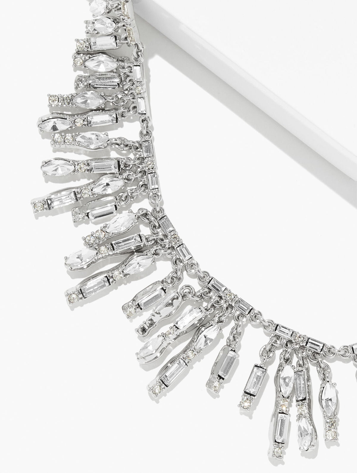 BAGUETTE TRIM NECKLACE | Talbots