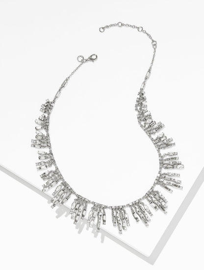 BAGUETTE TRIM NECKLACE | Talbots