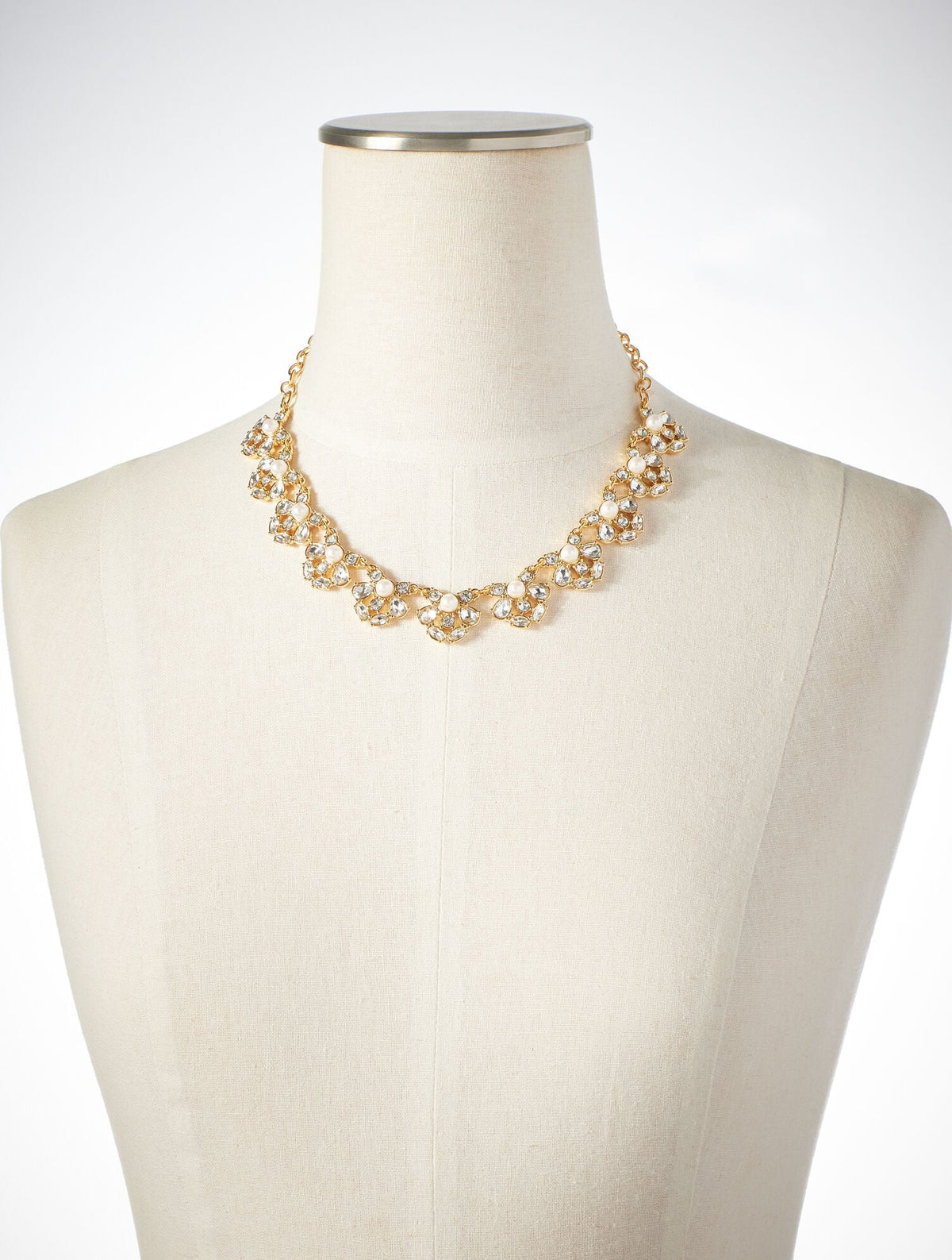 EMBELLISHED PEARL NECKLACE | Talbots