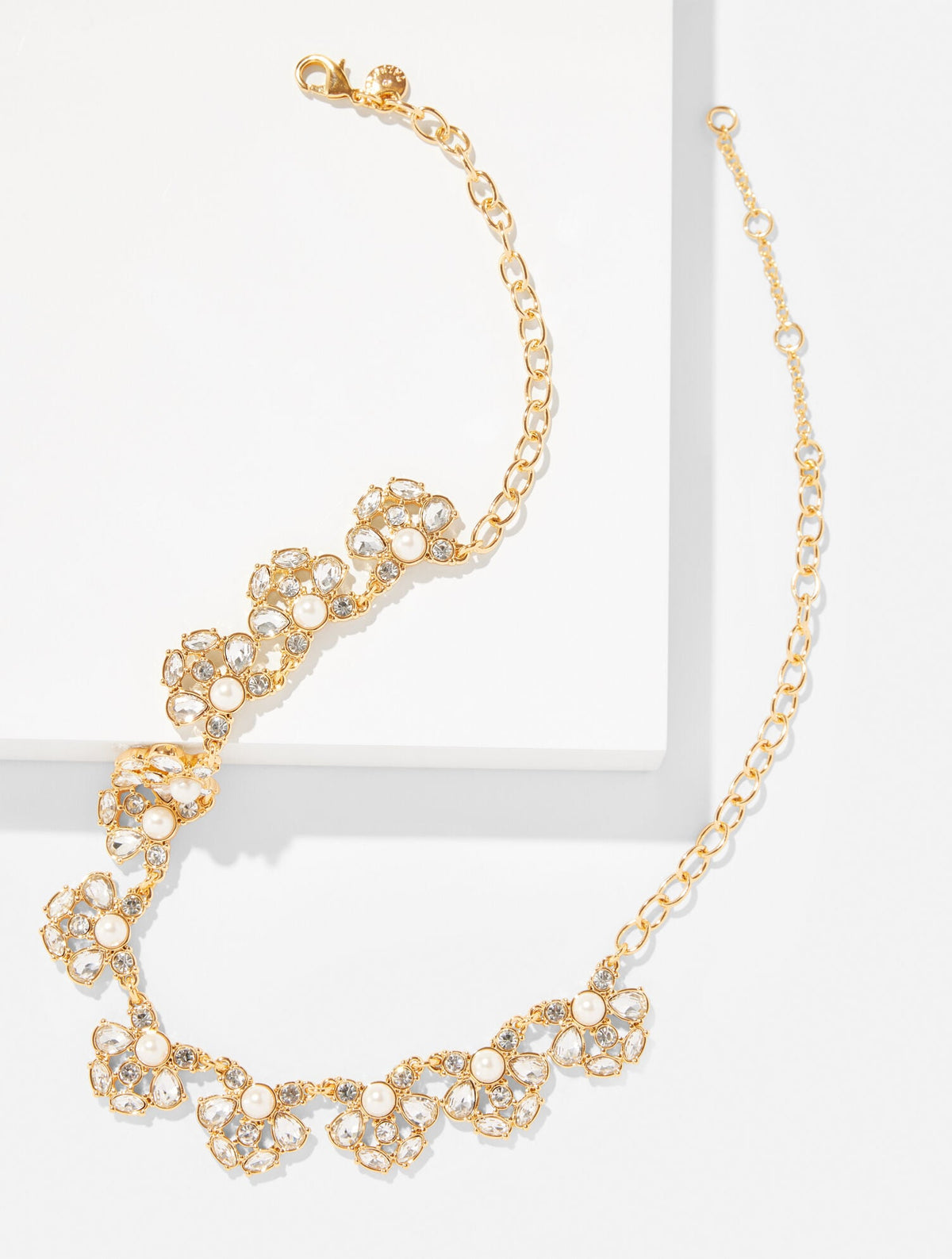 EMBELLISHED PEARL NECKLACE | Talbots