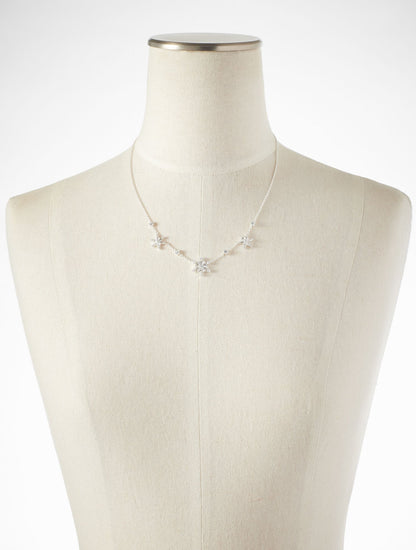 STERLING SILVER FLURRY NECKLACE | Talbots