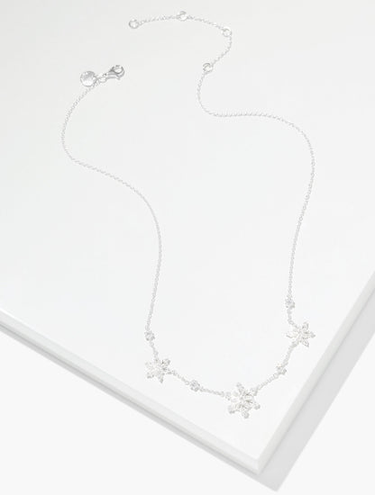 STERLING SILVER FLURRY NECKLACE | Talbots