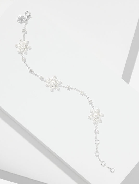 STERLING SILVER FLURRY BRACELET | Talbots