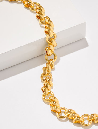 TRI LINKS NECKLACE | Talbots