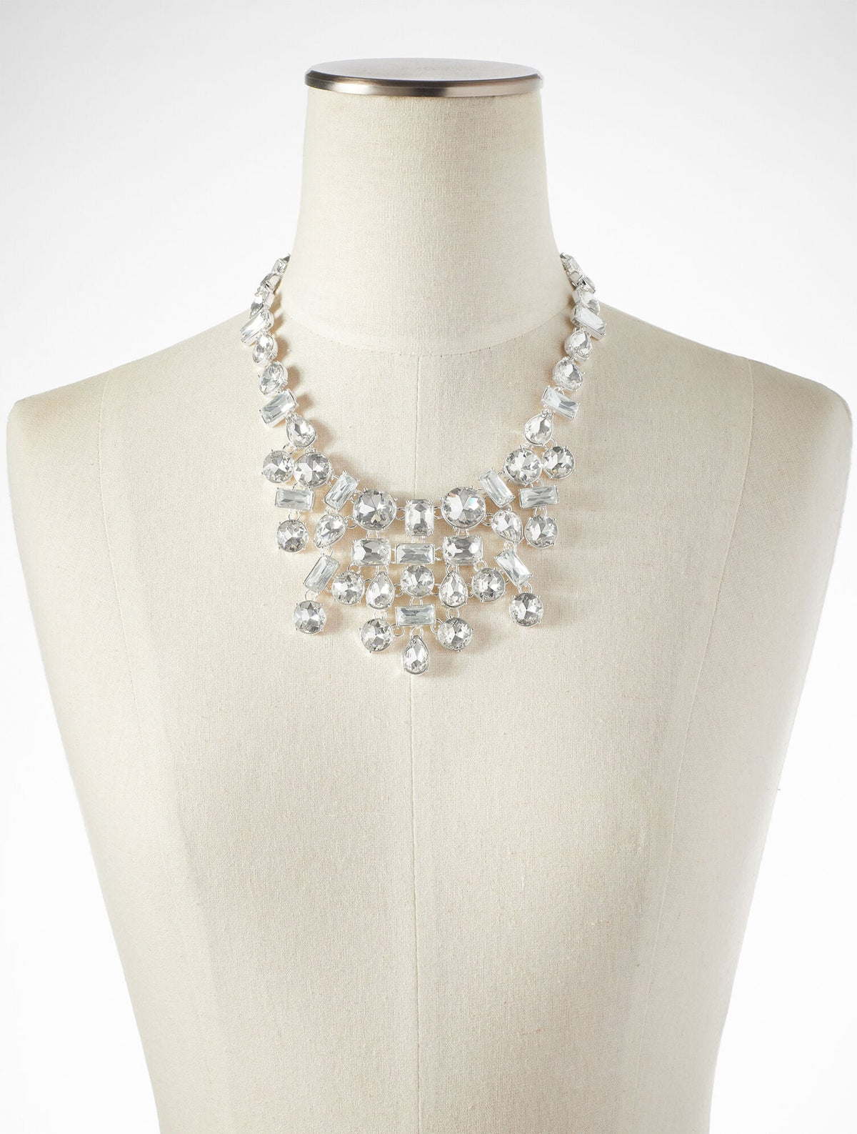 BRILLIANT BIB NECKLACE | Talbots