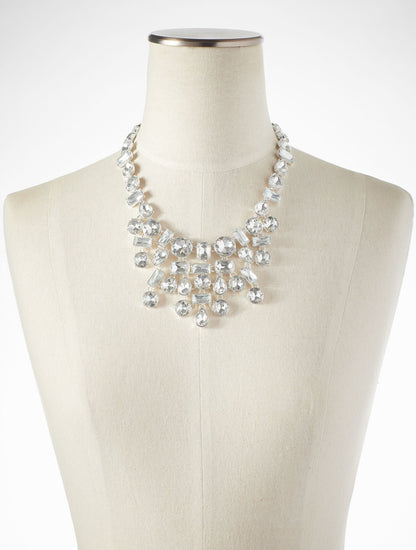 BRILLIANT BIB NECKLACE | Talbots