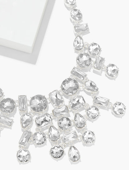 BRILLIANT BIB NECKLACE | Talbots