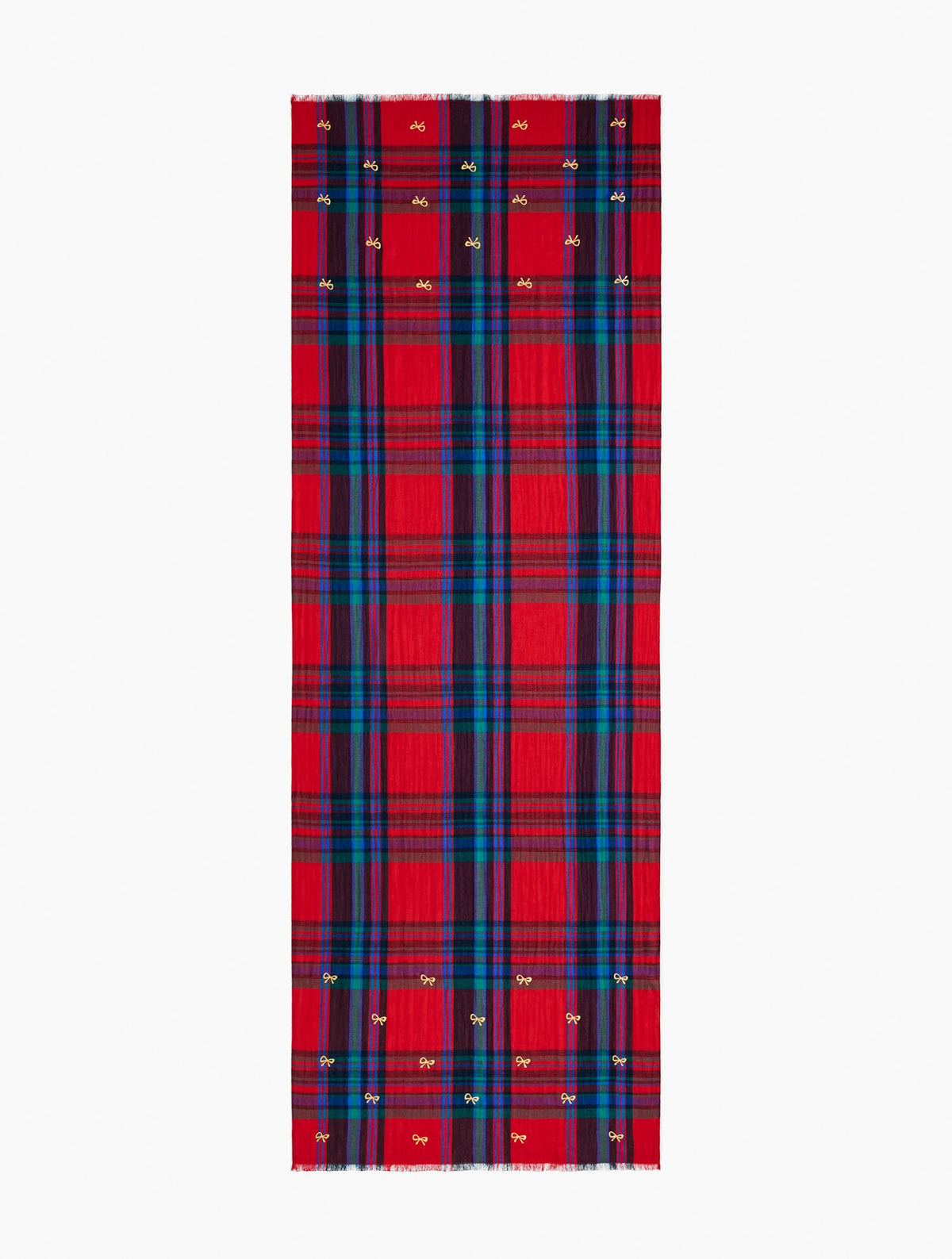 WISHFUL PLAID OBLONG SCARF | Talbots