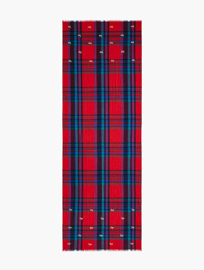 WISHFUL PLAID OBLONG SCARF | Talbots