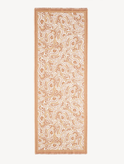 PRANCING PAISLEY OBLONG SCARF | Talbots
